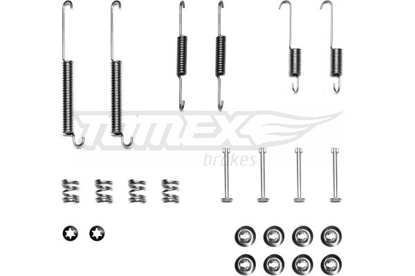 Sada príslużenstva brzdovej čeľuste TOMEX Brakes